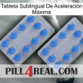 Tableta Sublingual De Aceleración Máxima 20